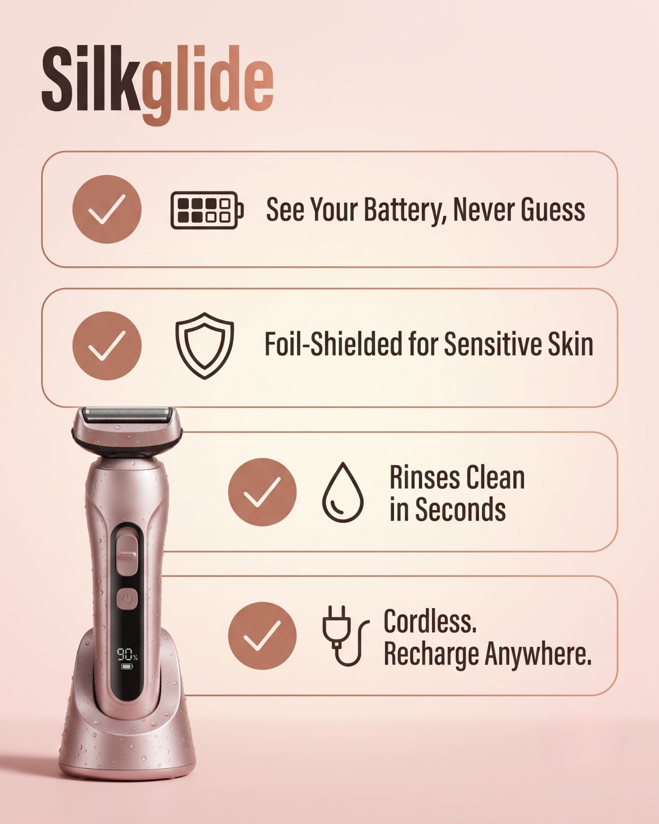 Silkglide Waterproof Body Shaver