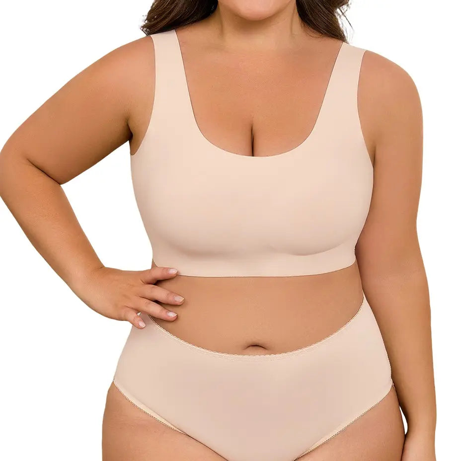 Seamless Wireless Bralette for Women - Full Coverage