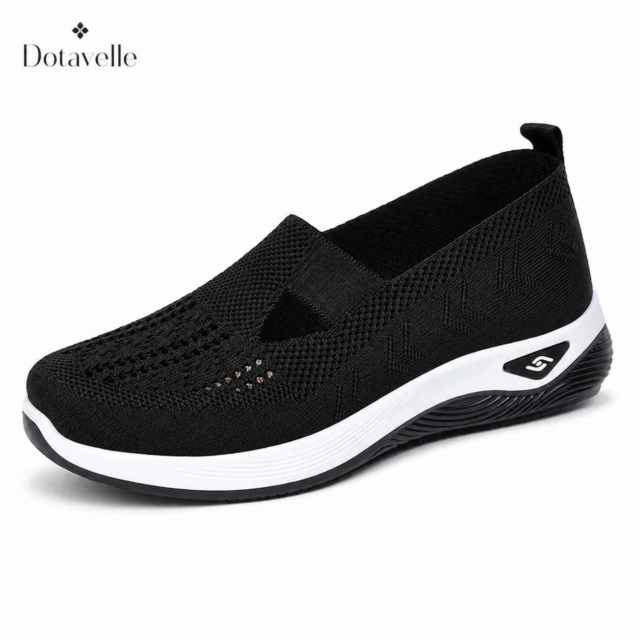 Dotavelle Women's Breathable Knit Arch Support Comfort Walking Shoes