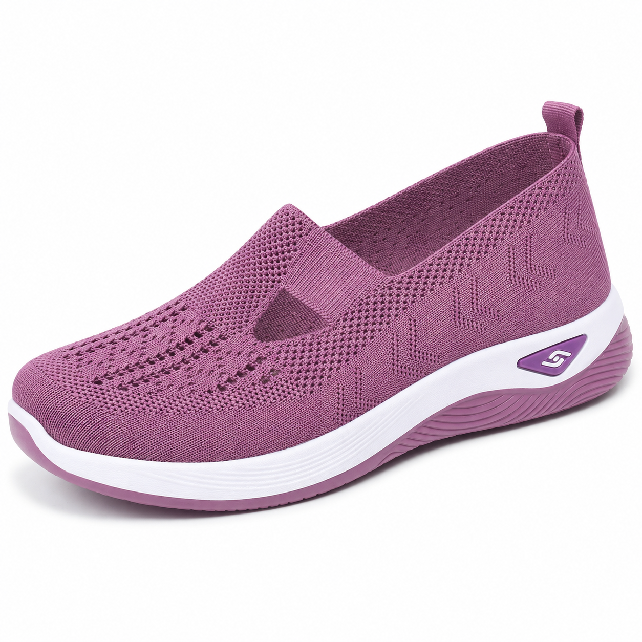 Dotavelle Women's Breathable Knit Arch Support Comfort Walking Shoes