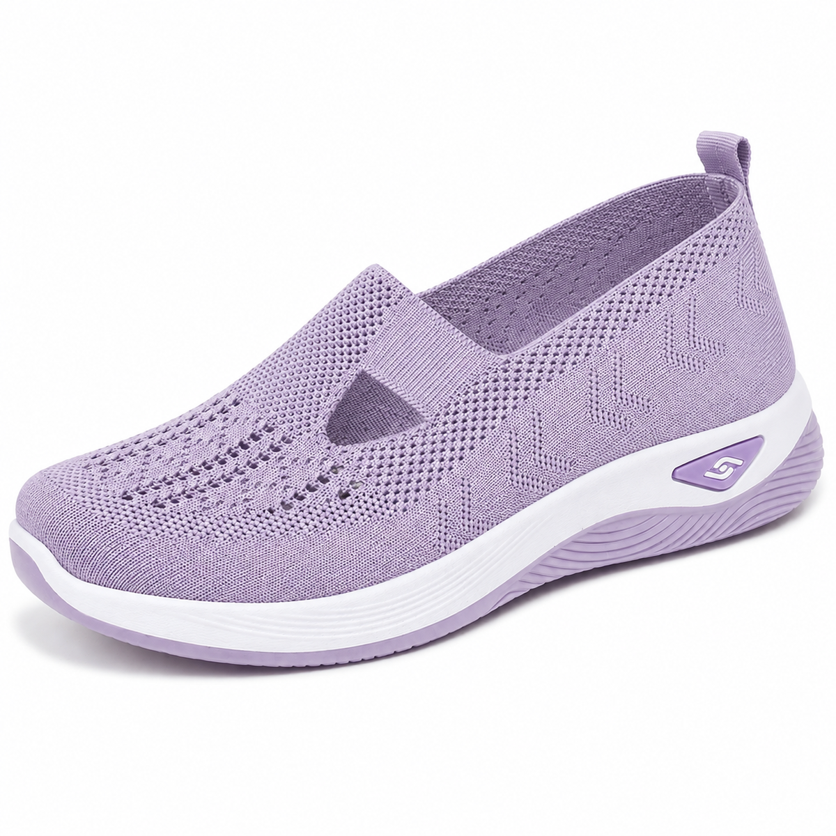 Dotavelle Women's Breathable Knit Arch Support Comfort Walking Shoes