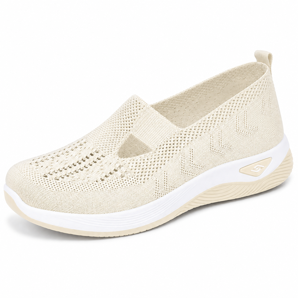 Dotavelle Women's Breathable Knit Arch Support Comfort Walking Shoes