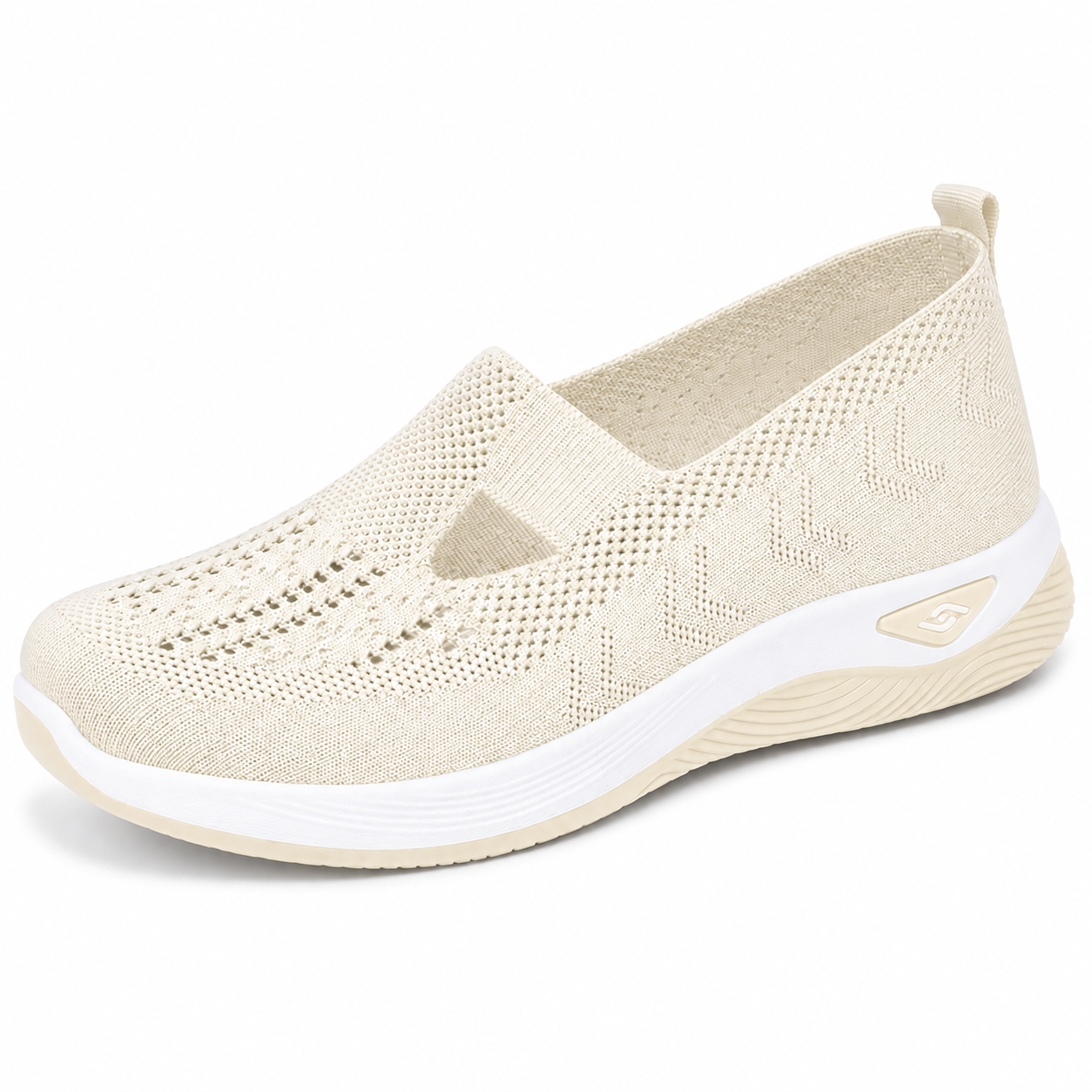 Dotavelle Women's Breathable Knit Arch Support Comfort Walking Shoes