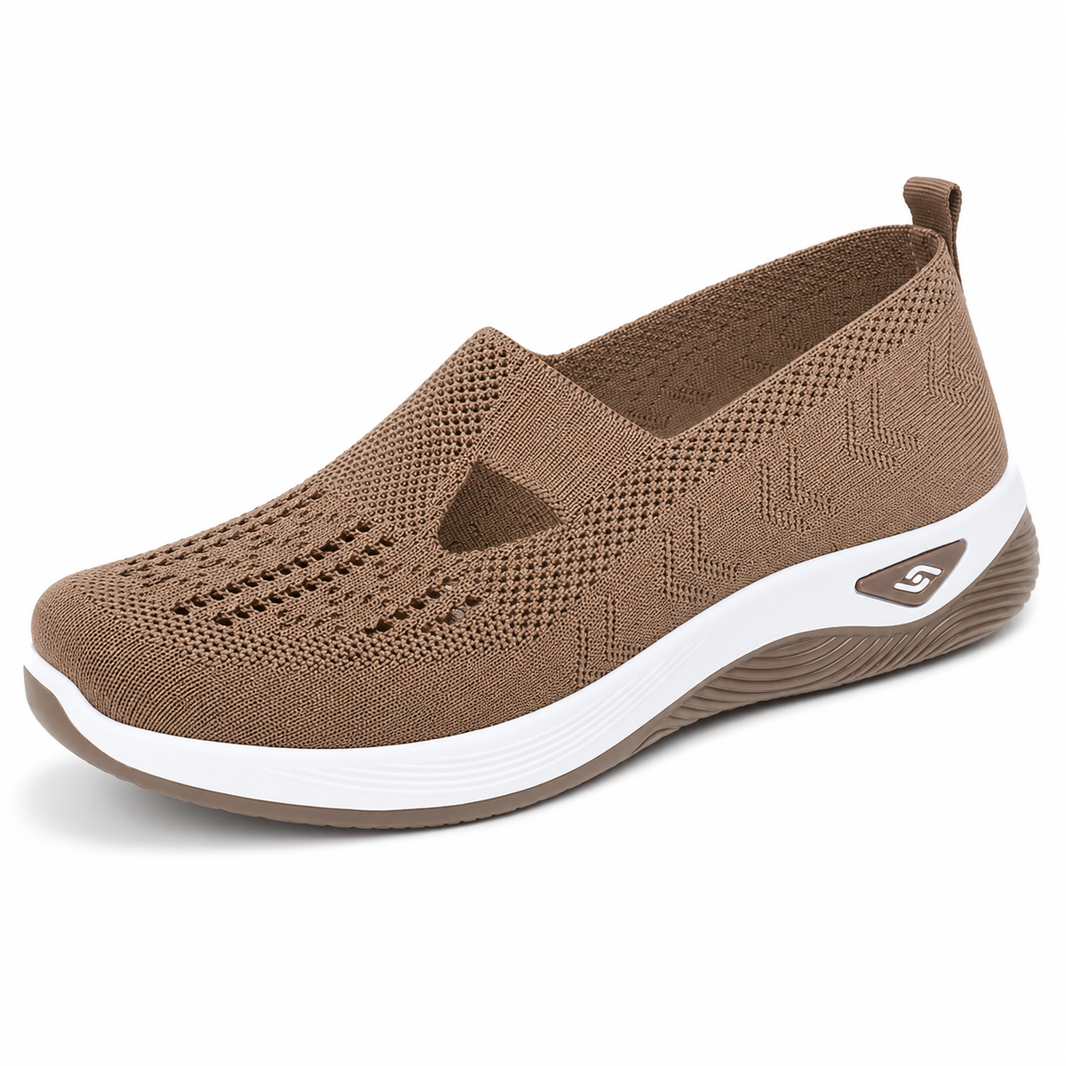 Dotavelle Women's Breathable Knit Arch Support Comfort Walking Shoes
