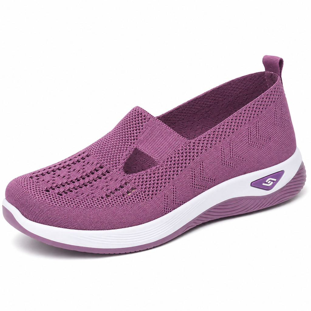 Dotavelle Women's Breathable Knit Arch Support Comfort Walking Shoes