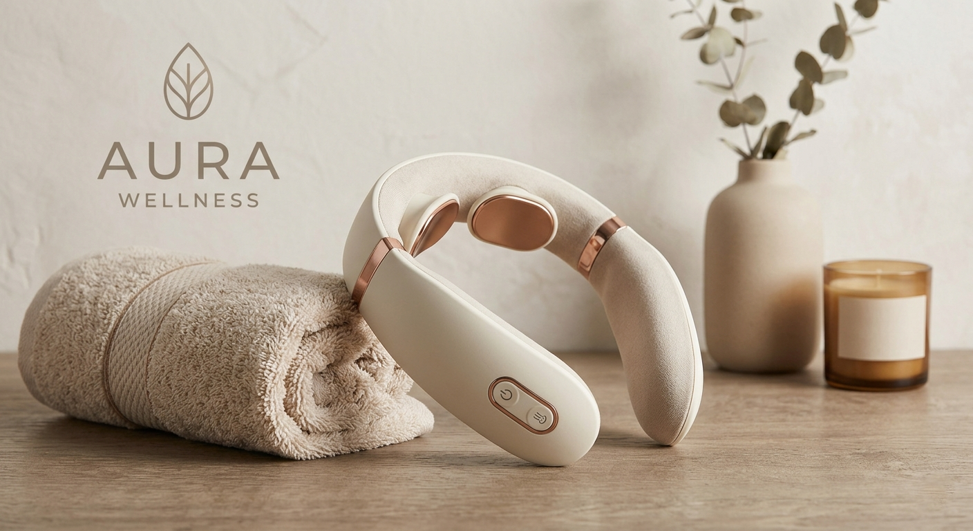 PureEase Heated Neck Massager