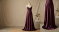 VelvetMuse Satin Slip Dress