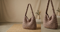 AuraWeave Knit Shoulder Bag