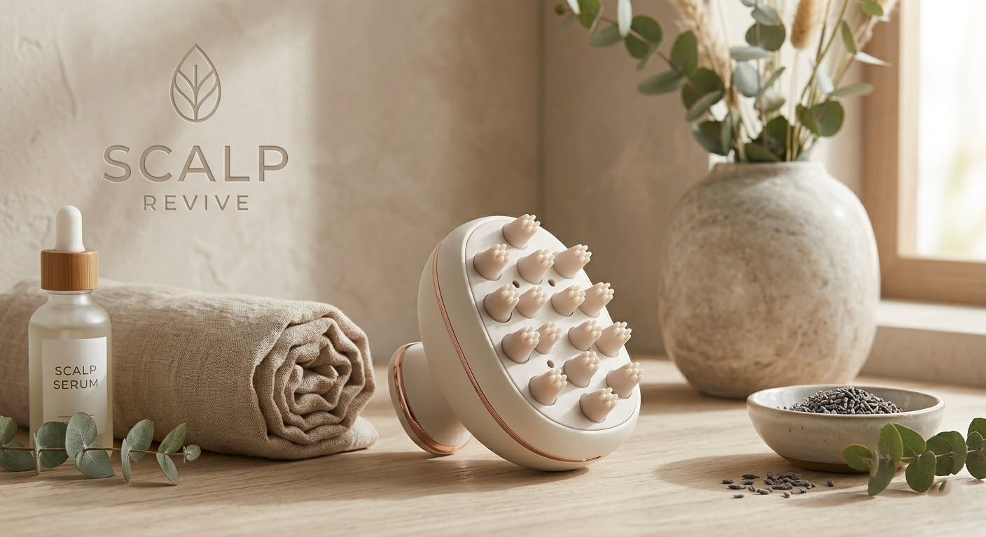 CalmPulse Head Massager Pro