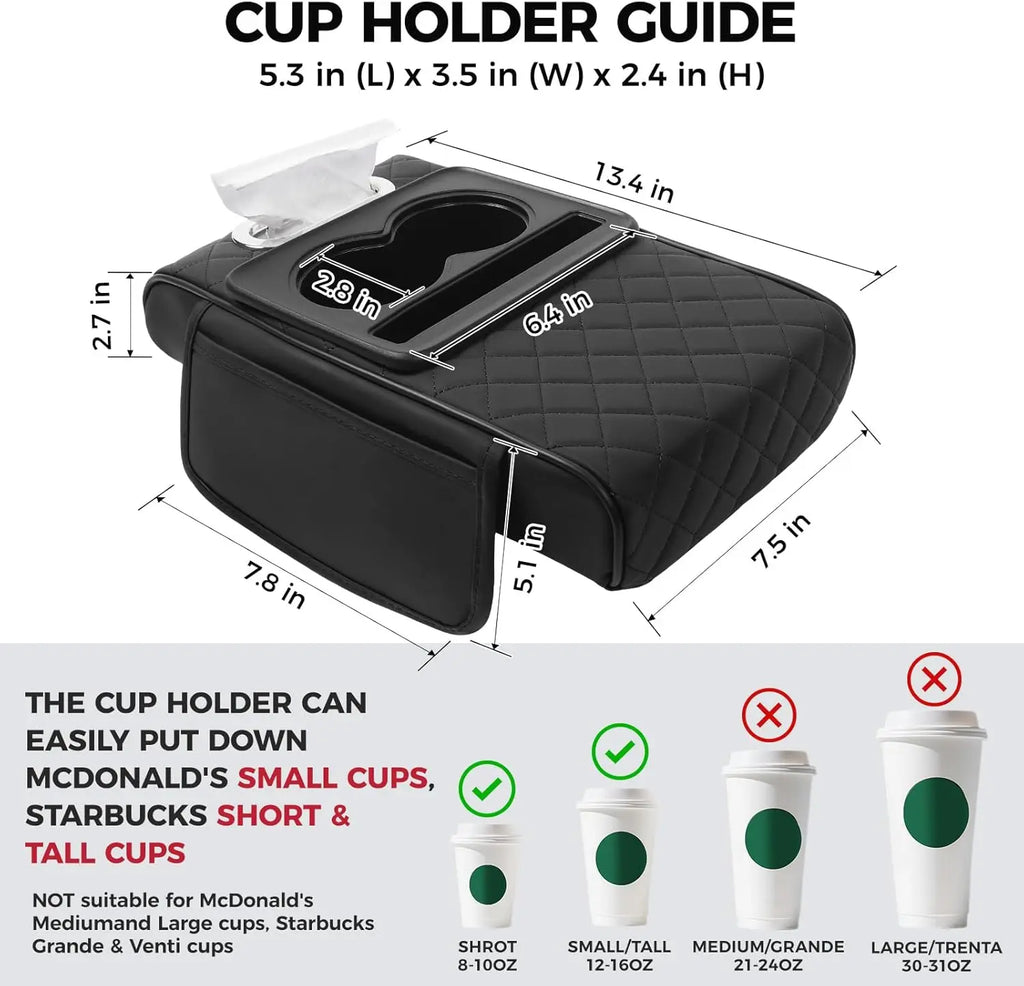 RoadReach™ Car Console Organizer