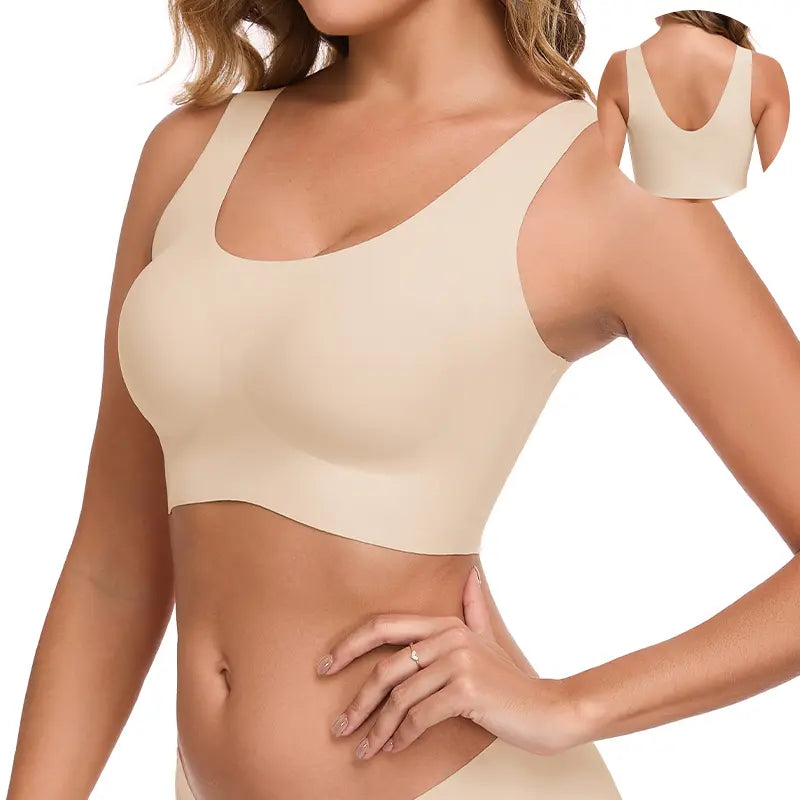 Seamless Wireless Bralette for Women - Full Coverage